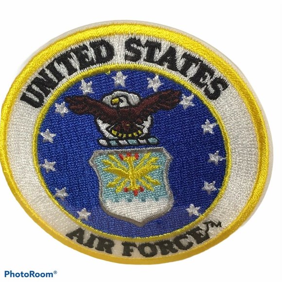 C&D Visionary Iron On Patch Air Force “2.5” New In Package - Picture 2 of 3